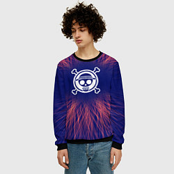 Свитшот мужской One Piece red energy, цвет: 3D-черный — фото 2