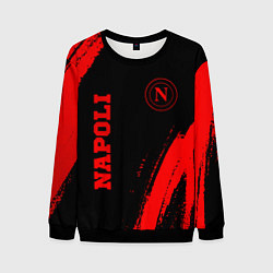 Мужской свитшот Napoli - red gradient вертикально