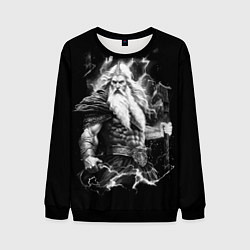 Мужской свитшот Перун бог громовержец