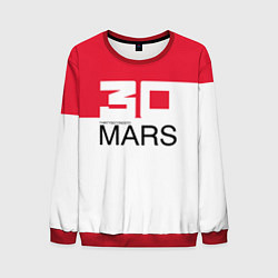 Мужской свитшот 30 Seconds to Mars poster