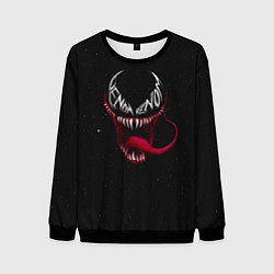 Мужской свитшот Веном в темноте