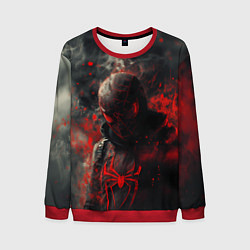 Мужской свитшот Black Spider-man