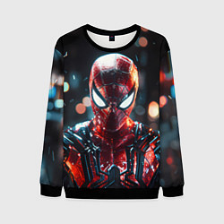 Мужской свитшот Человек-паук и вспышки света