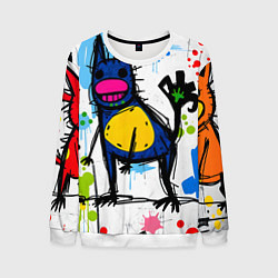 Мужской свитшот Веселые зверята