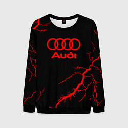 Свитшот мужской Audi storm, цвет: 3D-черный