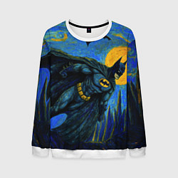 Мужской свитшот Бэтмен в стиле Ван-Гога