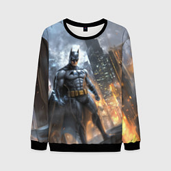 Мужской свитшот Бэтмен - старый стиль