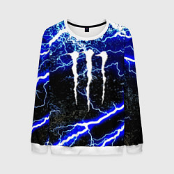 Свитшот мужской Monster storm energy, цвет: 3D-белый