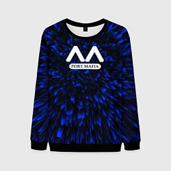 Мужской свитшот Bungo Stray Dogs blue energy