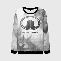 Мужской свитшот Great Wall - white gradient