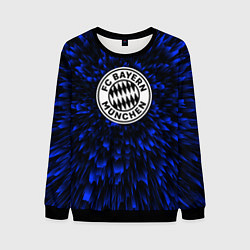 Свитшот мужской Bayern blue energy, цвет: 3D-черный