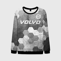 Мужской свитшот Volvo - grey gradient посередине