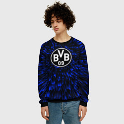 Свитшот мужской Borussia blue energy, цвет: 3D-черный — фото 2