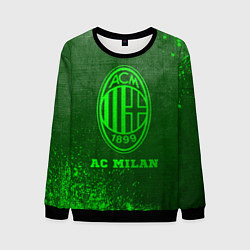 Мужской свитшот AC Milan - green gradient