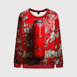 Мужской свитшот Красная боксерская груша