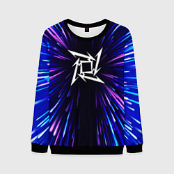 Свитшот мужской Metallica neon energy, цвет: 3D-черный