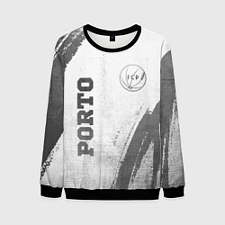 Мужской свитшот Porto - white gradient вертикально