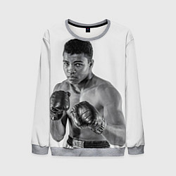 Свитшот мужской Young Muhammad Ali, цвет: 3D-меланж