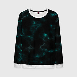Мужской свитшот Color black turquoise