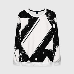 Мужской свитшот Color black white