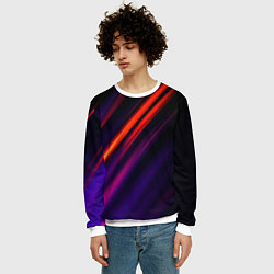 Свитшот мужской Multicolored, цвет: 3D-белый — фото 2