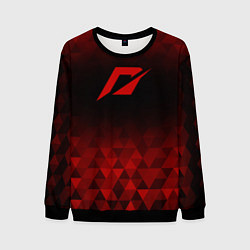 Свитшот мужской Need for Speed red poly, цвет: 3D-черный