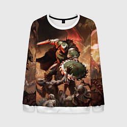 Свитшот мужской Doom dark ages, цвет: 3D-белый