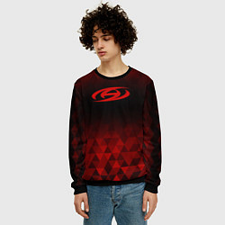 Свитшот мужской Ateez red poly, цвет: 3D-черный — фото 2