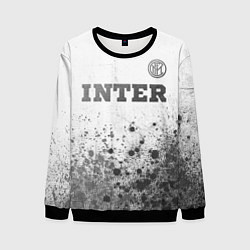 Мужской свитшот Inter - white gradient посередине