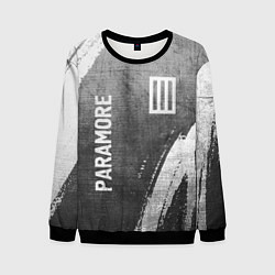 Мужской свитшот Paramore - grey gradient вертикально