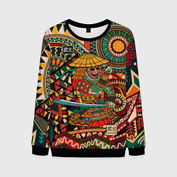 Мужской свитшот Цветной самурай