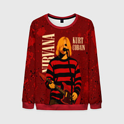 Мужской свитшот Нирвана, гранж из 90-х