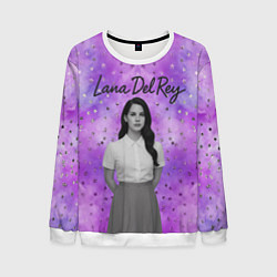 Свитшот мужской Lana Del Rey в черно-белом, цвет: 3D-белый
