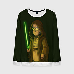 Мужской свитшот Рик - магистр-джедай