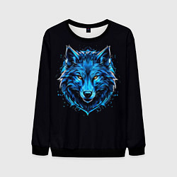 Мужской свитшот Волк в красках