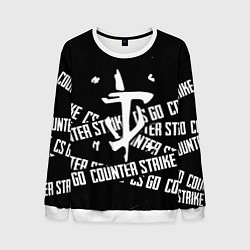 Свитшот мужской Doom x counter strike, цвет: 3D-белый