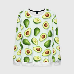 Мужской свитшот Авокадо - паттерн