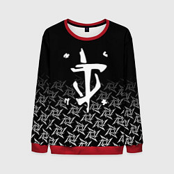 Свитшот мужской Doom ninja, цвет: 3D-красный