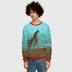 Свитшот мужской Пол Атрейдес Dune part one, цвет: 3D-красный — фото 2