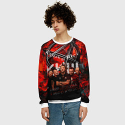 Свитшот мужской Король и Шут - КИШ, цвет: 3D-белый — фото 2