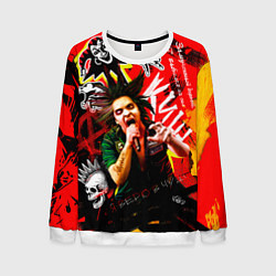 Свитшот мужской Король и Шут - Я верю в чудо, цвет: 3D-белый