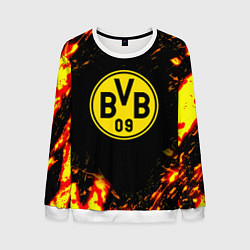 Свитшот мужской Borussia огненные краски, цвет: 3D-белый