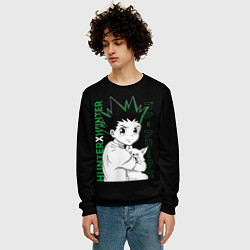 Свитшот мужской Гон Фрикс Хантер х Хантер, цвет: 3D-черный — фото 2