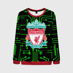 Мужской свитшот Liverpool плата текстура