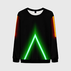 Свитшот мужской Color neon green, цвет: 3D-черный
