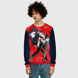 Свитшот мужской Битва с Резе Человек бензопила, цвет: 3D-красный — фото 2