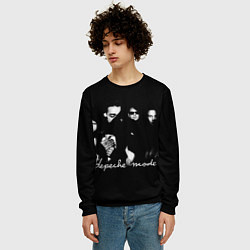 Свитшот мужской Depeche Mode shoot, цвет: 3D-черный — фото 2