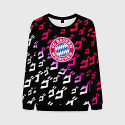 Свитшот мужской Бавария Мюнхен jojo anime, цвет: 3D-черный