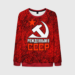Мужской свитшот СССР - рождён в советском союзе