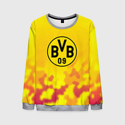 Мужской свитшот Borussia камуфляж желтый текстура